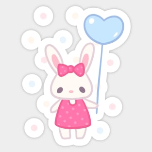 Balloon bunny Sticker